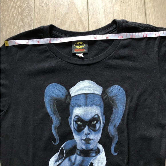 Harley Quinn Batman Arkham Asylum T-Shirt DC Comics Made in Mexico - Picture 2 of 9